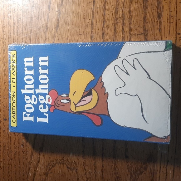 Warner Bros., Media, Foghorn Leghorn Classic Cartoon Volume Vhs Looney  Tunes Warner Brothers